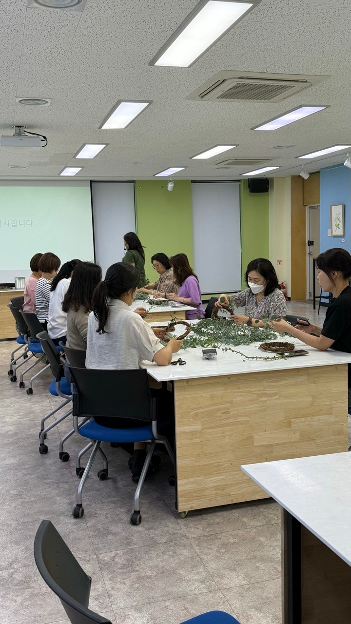 25년 6월 반려식물만들기(유칼립투스리스 만들기)